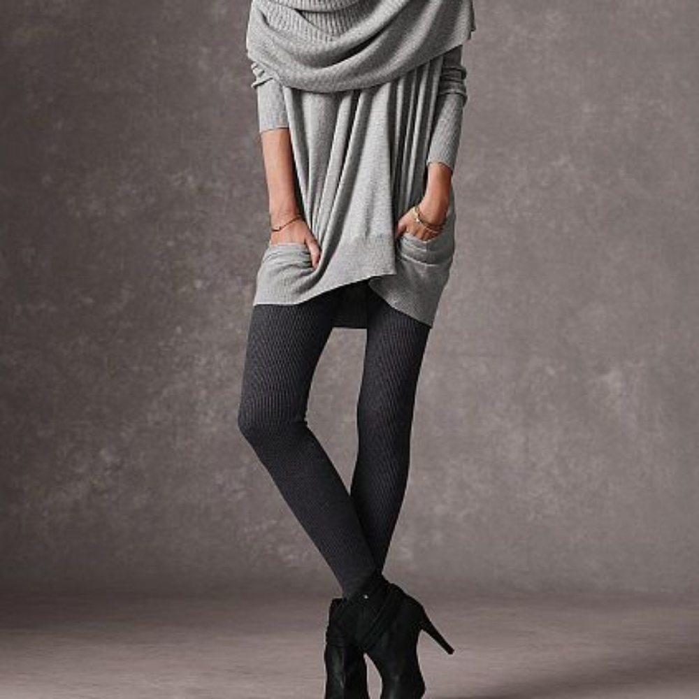 Brand New VS ribbed Kiss of Cashmere leggings